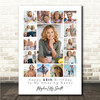 Photo Collage 60th Birthday Custom Gift For Grandma 15-Photo Print Or Canvas Photo Collage 60th Birthday Custom Gift For Grandma 15-Photo Print Or Canvas