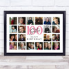 Photo Collage 100th Birthday Custom Gift For Sister 20-Photo Print Or Canvas Photo Collage 100th Birthday Custom Gift For Sister 20-Photo Print Or Canvas