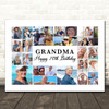 Photo Collage 70th Birthday Custom Gift For Grandma 22-Photo Print Or Canvas Photo Collage 70th Birthday Custom Gift For Grandma 22-Photo Print Or Canvas