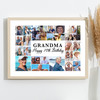 Photo Collage 70th Birthday Custom Gift For Grandma 22-Photo Print Or Canvas Photo Collage 70th Birthday Custom Gift For Grandma 22-Photo Print Or Canvas