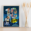 Photo Collage 10-Photo 10th Birthday Custom Gift Boys Batman Print Or Canvas