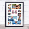 Photo Collage 80th Birthday Custom Gift For Grandma 10-Photo Print Or Canvas