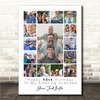 Photo Collage 90th Birthday Custom Gift For Grandad 15-Photo Print Or Canvas Photo Collage 90th Birthday Custom Gift For Grandad 15-Photo Print Or Canvas