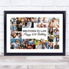 Photo Collage 21st Birthday Gift For Brother-In-Law 22-Photo Print Or Canvas