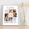 Photo Collage 21st Birthday Custom Gift For Daughter 6-Photo Print Or Canvas Photo Collage 21st Birthday Custom Gift For Daughter 6-Photo Print Or Canvas