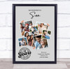 Photo Collage 21st Birthday Custom Gift For Son 7-Photo Grey Print Or Canvas Photo Collage 21st Birthday Custom Gift For Son 7-Photo Grey Print Or Canvas