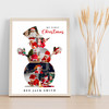 Photo Collage First Christmas Gift For Baby 10-Photo Snowman Print Or Canvas Photo Collage First Christmas Gift For Baby 10-Photo Snowman Print Or Canvas