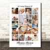 Photo Collage Kids Memorial Custom Gift For Anyone 15-Photo Print Or Canvas