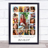 Photo Collage 30th Birthday Gift For Granddaughter 15-Photo Print Or Canvas