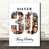 Photo Collage 30th Birthday Custom Gift For Her 18-Photo 30 Print Or Canvas Photo Collage 30th Birthday Custom Gift For Her 18-Photo 30 Print Or Canvas