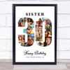 Photo Collage 30th Birthday Custom Gift For Her 18-Photo 30 Print Or Canvas Photo Collage 30th Birthday Custom Gift For Her 18-Photo 30 Print Or Canvas