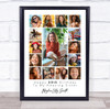 Photo Collage 30th Birthday Custom Gift For Sister 15-Photo Print Or Canvas Photo Collage 30th Birthday Custom Gift For Sister 15-Photo Print Or Canvas