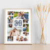 Photo Collage 30th Birthday Custom Gift For Nephew 10-Photo Print Or Canvas