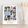 Photo Collage 40th Birthday Custom Gift For Fiancé 15-Photo Print Or Canvas Photo Collage 40th Birthday Custom Gift For Fiancé 15-Photo Print Or Canvas