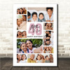 Photo Collage 40th Birthday Gift For Mother-In-Law 10-Photo Print Or Canvas Photo Collage 40th Birthday Gift For Mother-In-Law 10-Photo Print Or Canvas