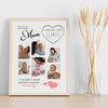 Photo Collage Gift For Mum Mother's Day 6-Photo Calendar My Mum Print Or Canvas