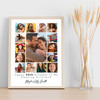 Photo Collage 30th Birthday Custom Gift For Girlfriend 15-Photo Print Or Canvas Photo Collage 30th Birthday Custom Gift For Girlfriend 15-Photo Print Or Canvas