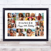 Photo Collage 40th Birthday Gift For Fiancée 22-Photo Landscape Print Or Canvas Photo Collage 40th Birthday Gift For Fiancée 22-Photo Landscape Print Or Canvas