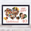 Photo Collage 40th Birthday Gift For Girlfriend 20-Photo Hearts Print Or Canvas Photo Collage 40th Birthday Gift For Girlfriend 20-Photo Hearts Print Or Canvas