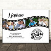 Photo Collage 40th Birthday Gift For Nephew 4-Photo Camera Film Print Or Canvas Photo Collage 40th Birthday Gift For Nephew 4-Photo Camera Film Print Or Canvas