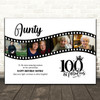 Photo Collage 100th Birthday Gift For Aunty 4-Photo Camera Film Print Or Canvas Photo Collage 100th Birthday Gift For Aunty 4-Photo Camera Film Print Or Canvas