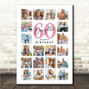 Photo Collage 60th Birthday Gift For Daughter 20-Photo Portrait Print Or Canvas Photo Collage 60th Birthday Gift For Daughter 20-Photo Portrait Print Or Canvas