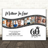 Photo Collage 60th Birthday Gift For Mother-In-Law 4-Photo Film Print Or Canvas