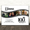 Photo Collage 100th Birthday Gift For Nanna 4-Photo Camera Film Print Or Canvas Photo Collage 100th Birthday Gift For Nanna 4-Photo Camera Film Print Or Canvas