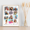 Photo Collage 11-Photo Birthday Custom Gift For Kids Girls Pink Print Or Canvas