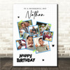 Photo Collage Kids Boys Birthday Custom Gift 7-Photo Stars Blue Print Or Canvas Photo Collage Kids Boys Birthday Custom Gift 7-Photo Stars Blue Print Or Canvas