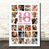 Photo Collage 18th Birthday Custom Gift For Girlfriend 20-Photo Print Or Canvas Photo Collage 18th Birthday Custom Gift For Girlfriend 20-Photo Print Or Canvas