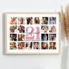 Photo Collage 21st Birthday Custom Gift For Girlfriend 20-Photo Print Or Canvas Photo Collage 21st Birthday Custom Gift For Girlfriend 20-Photo Print Or Canvas