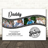 Photo Collage 40th Birthday Gift For Daddy 4-Photo Camera Film Print Or Canvas Photo Collage 40th Birthday Gift For Daddy 4-Photo Camera Film Print Or Canvas