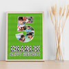 Photo Collage 6-Photo 5th Birthday Gift For Kids Boys Football Print Or Canvas
