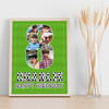 Photo Collage 6-Photo 8th Birthday Gift For Kids Boys Football Print Or Canvas