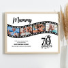 Photo Collage 70th Birthday Gift For Mummy 4-Photo Camera Film Print Or Canvas Photo Collage 70th Birthday Gift For Mummy 4-Photo Camera Film Print Or Canvas