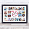 Photo Collage 70th Birthday Gift For Sister 20-Photo Landscape Print Or Canvas Photo Collage 70th Birthday Gift For Sister 20-Photo Landscape Print Or Canvas