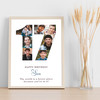 Photo Collage 7-Photo 17th Birthday Custom Gift For Boys White Print Or Canvas