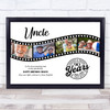 Photo Collage 90th Birthday Gift For Uncle 4-Photo Camera Film Print Or Canvas Photo Collage 90th Birthday Gift For Uncle 4-Photo Camera Film Print Or Canvas