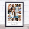 Photo Collage 16th Birthday Custom Gift Granddaughter 15-Photo Print Or Canvas Photo Collage 16th Birthday Custom Gift Granddaughter 15-Photo Print Or Canvas