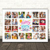 Photo Collage 20-Photo Birthday Custom Gift Kids Balloons Cake Print Or Canvas Photo Collage 20-Photo Birthday Custom Gift Kids Balloons Cake Print Or Canvas