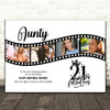 Photo Collage 21st Birthday Gift For Aunty 4-Photo Camera Film Print Or Canvas Photo Collage 21st Birthday Gift For Aunty 4-Photo Camera Film Print Or Canvas