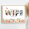 Photo Collage Floral 4-Photo Custom Gift For Wife Any Occasion Print Or Canvas Photo Collage Floral 4-Photo Custom Gift For Wife Any Occasion Print Or Canvas