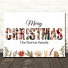 Photo Collage Christmas Gift For Anyone 9-Photo Festive Floral Print Or Canvas