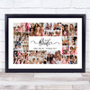 Photo Collage Hen Do Custom Gift For Bride 22-Photo Team Bride Print Or Canvas