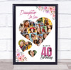 Photo Collage 40th Birthday Gift For Daughter-In-Law 19-Photo Print Canvas Photo Collage 40th Birthday Gift For Daughter-In-Law 19-Photo Print Canvas
