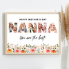 Photo Collage Gift For Nanna Mother's Day 3-Photo Nanna You Are The Best Print