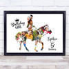 Photo Collage Kids Birthday Gift For Girls Any Age 12-Photo Girl & Horse Print Photo Collage Kids Birthday Gift For Girls Any Age 12-Photo Girl & Horse Print