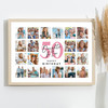 Photo Collage Print Or Canvas 50th Birthday Gift For Daughter-In-Law 20-Photo