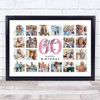 Photo Collage Print Or Canvas 60th Birthday Gift For Mother-In-Law 20-Photo Photo Collage Print Or Canvas 60th Birthday Gift For Mother-In-Law 20-Photo